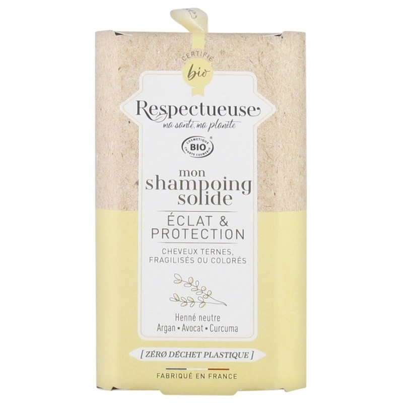 Respectueuse Mon Shampoing Solide Eclat & Protection 75g