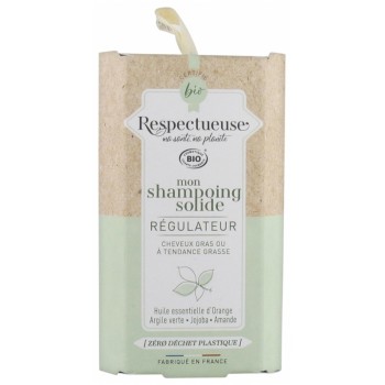 Respectueuse Mon Shampoing Solide Regulateur 75g