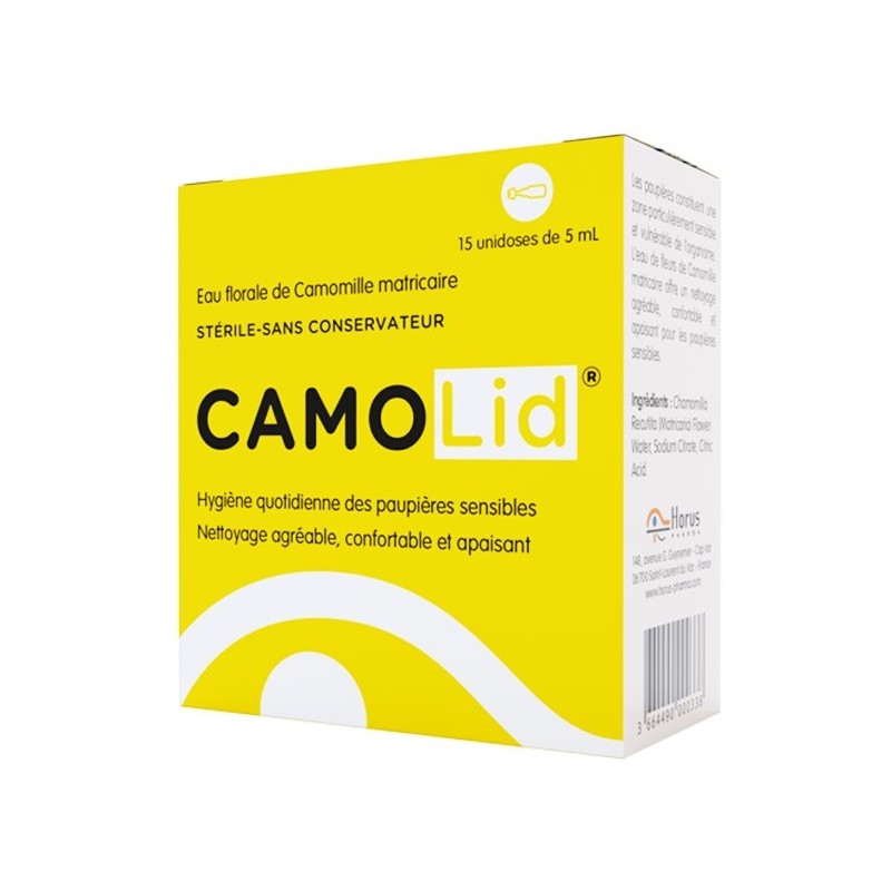 Camo Lid Solution Unidose 5ml x15