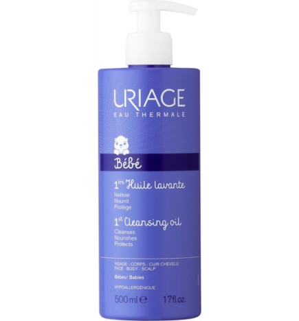 Uriage bébé Huile Lavante 500ml