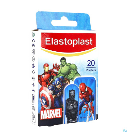 Elastoplast – Pansements Disney Marvel 20 pansements