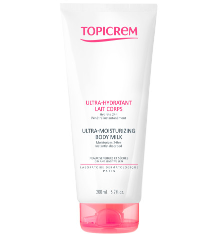 Topicrem Ultra-hydratant lait Corps 200 ML