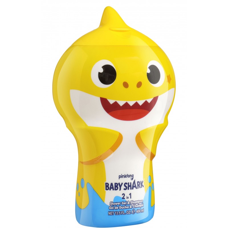 Baby Shark Gel douche 2 en 1 400 ml