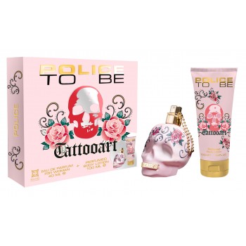 Police – Coffret To Be Tattooart Woman (Eau de Parfum 40 ml + Lait Corps 100 ml)