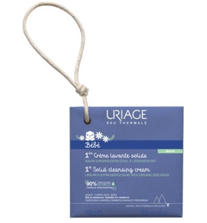 Uriage – Bébé 1ère Crème Lavante Solide, 100 g