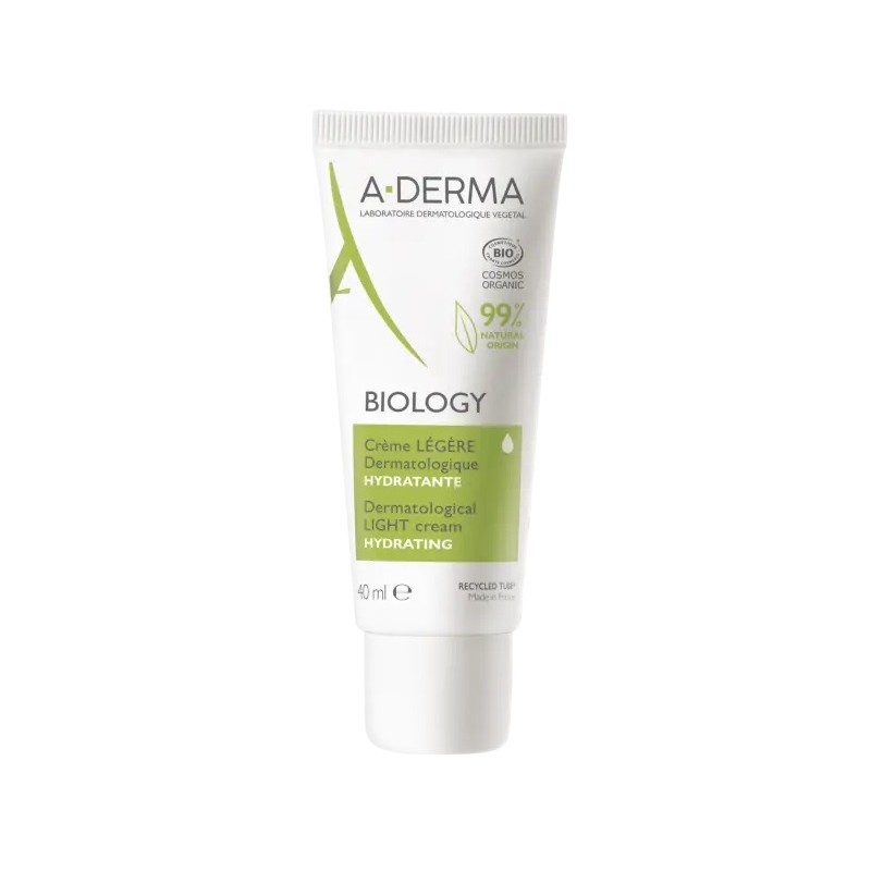 A-Derma Biology Crème légère dermatologique hydratante 40ml