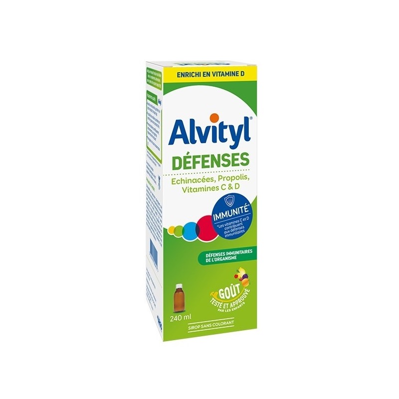 Alvityl Défenses Sirop 240ml