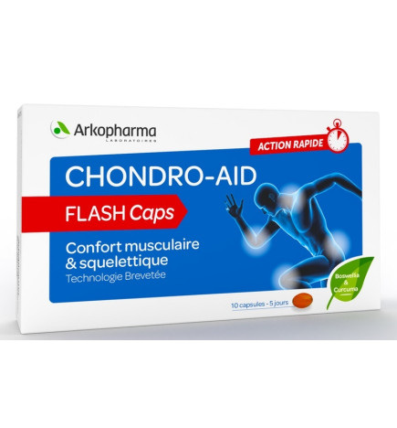 Arkopharma – Chondro-Aid Flash Caps, 10 capsules
