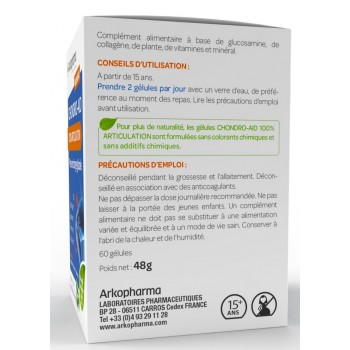 Arkopharma Chondro-Aid® 100% Articulation 60gélules