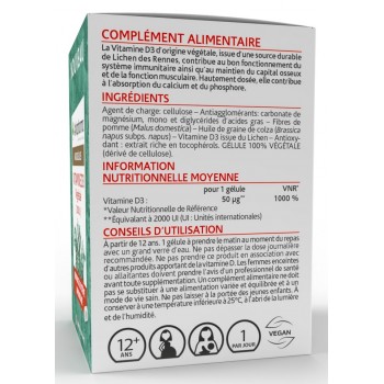 Arkopharma Arkogélules® Vitamine D3 végétale x90