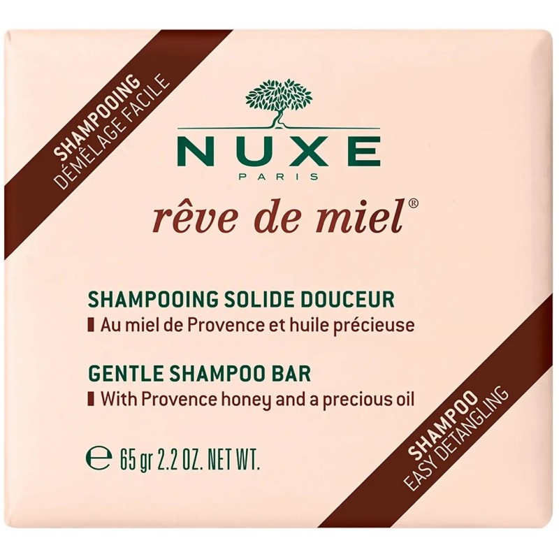 Nuxe Rêve de Miel Shampooing Solide 65 gr