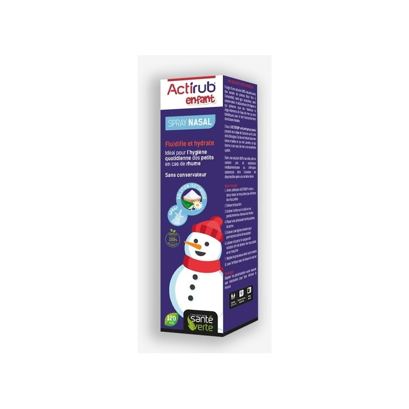 Santé Verte Actirub® Spray Nasal Enfant 120ml