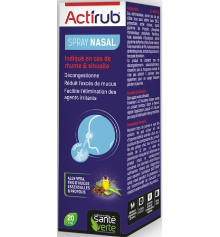 Santé Verte Actirub® Spray Nasal Adulte 20ml