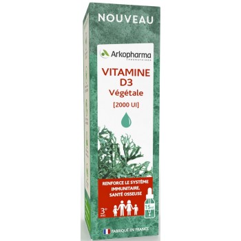 Arkopharma Arkofluides Vitamine D3 végétale liquide 15ml