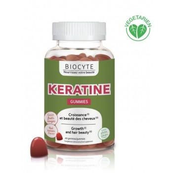 Biocyte Kératine x60 Gummies