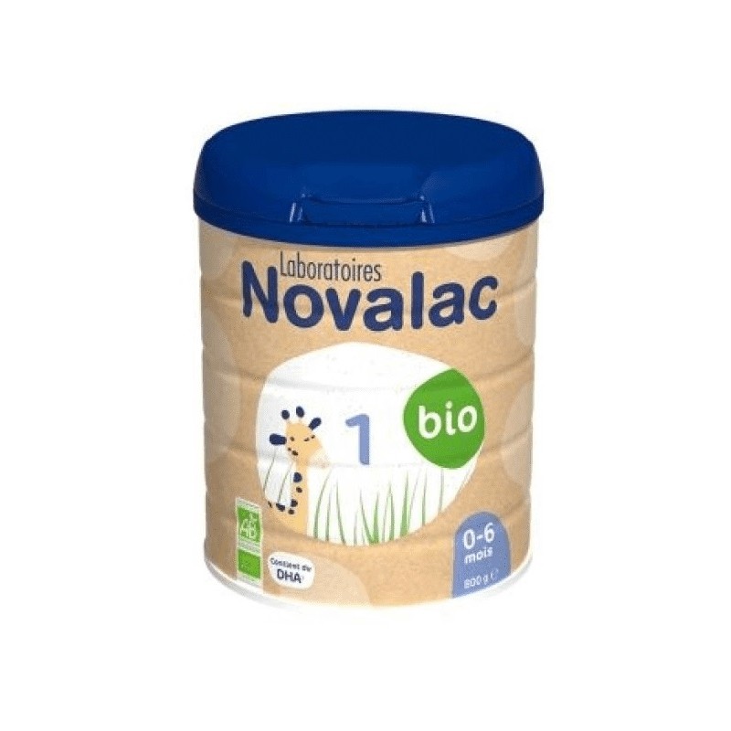 Novalac Lait 1er âge Bio 800g