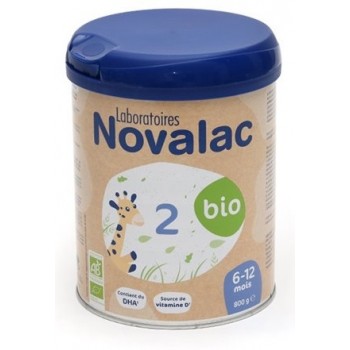 Novalac Lait 2ème âge Bio 800g