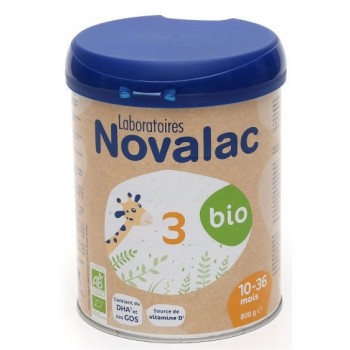 Novalac Lait 3ème âge Bio 800g