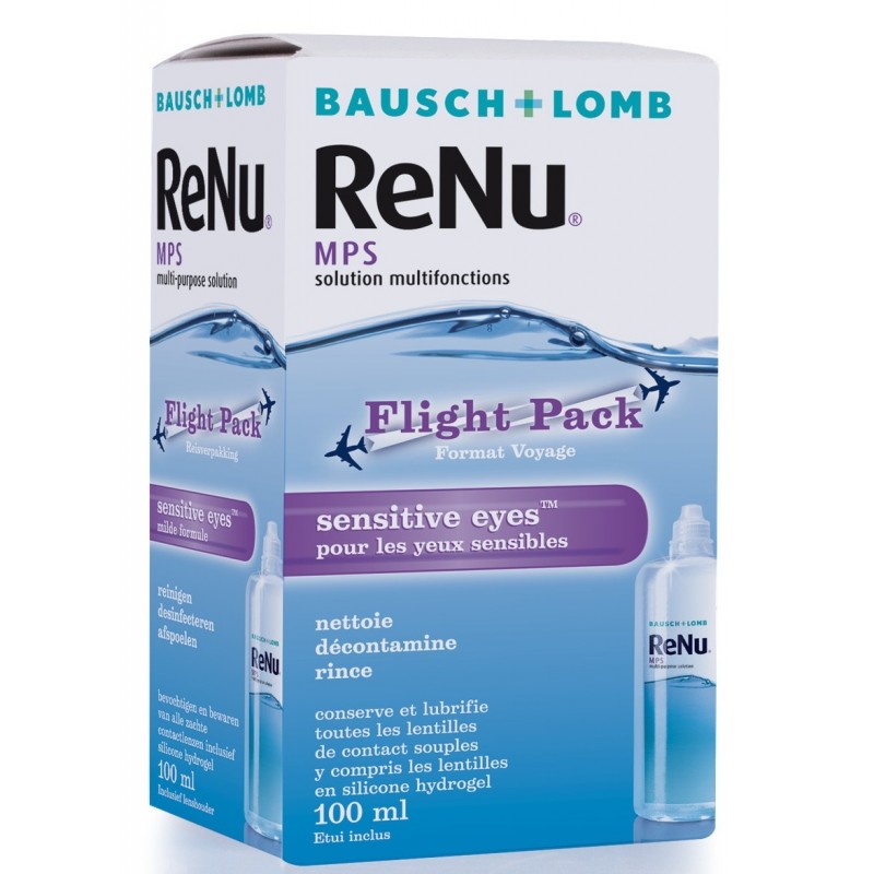 Bausch + Lomb ReNu MPS Solution Multifonctions Spécial Avion 100 ml
