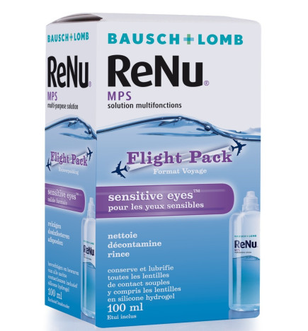 Bausch + Lomb ReNu MPS Solution Multifonctions Spécial Avion 100 ml