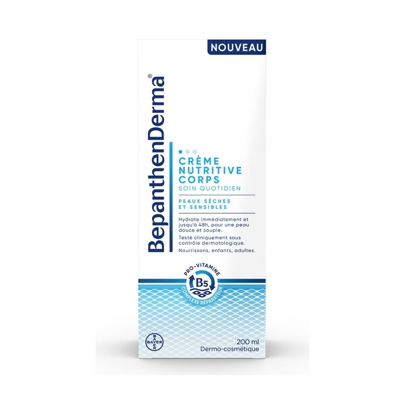 BepanthenDerma® Crème Nutritive Corps 200 ml
