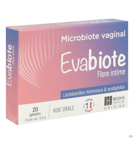 Besins – Evabiote flore intime, 20 gélules