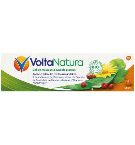 VoltaNatura gel de massage Bio 50 ml