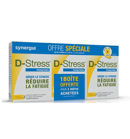 Synergia D-Stress 3x80 comprimés