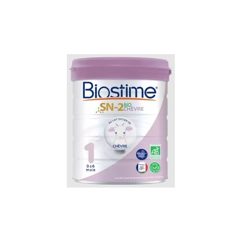 Biostime sn-2 bio Chèvre Lait 1er âge 800g