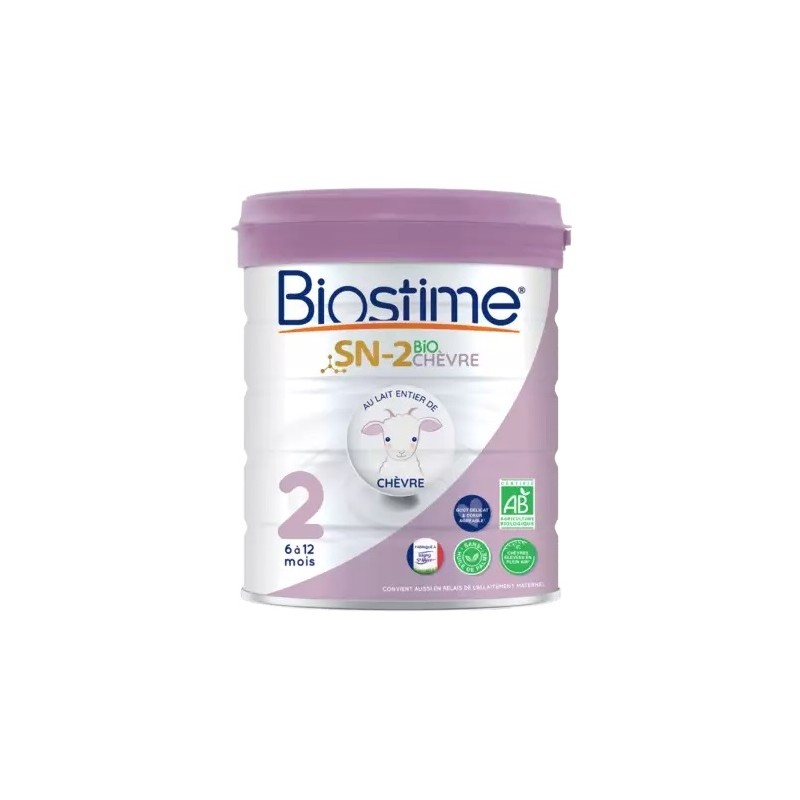 Biostime sn-2 Bio Chèvre Lait 2ème Âge 800g