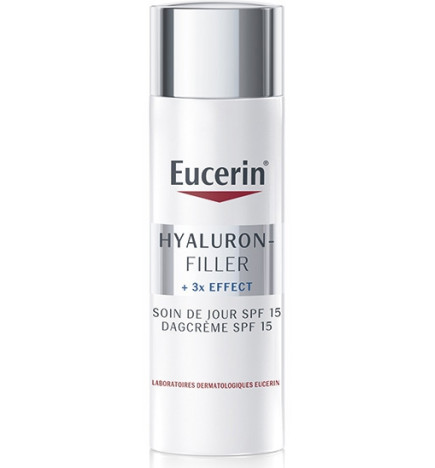 Eucerin – HyaluronFiller + 3X Effect Soin De Jour Peau Normale À Mixte Spf 15 50 ml