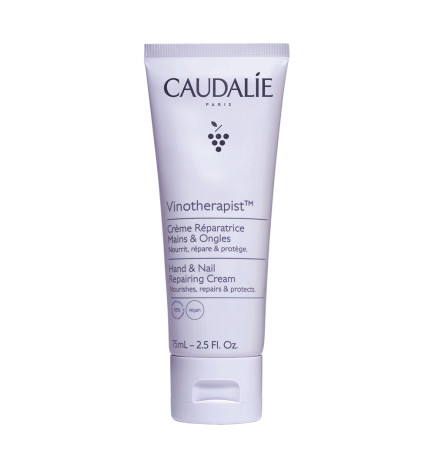 Caudalie – vinotherapist crème réparatrice mains et ongles, 75 ml