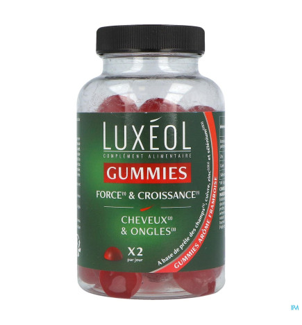 Luxéol – gummies Force & Croissance x60
