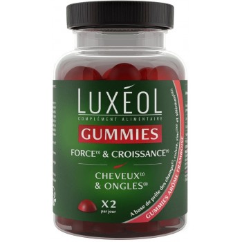 Luxéol gummies Force & Croissance x60