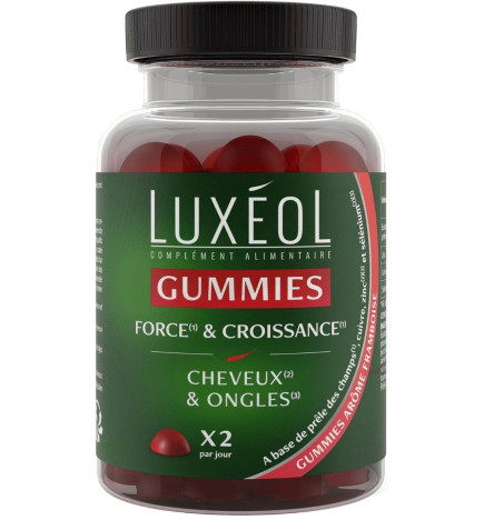 Luxéol gummies Force & Croissance x60