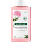 Klorane – pivoine shampoing apaisant & anti-irritant à la pivoine bio, cuir chevelu sensible & irrité, 400 ml