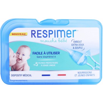 Respimer mouche bébé + 5 filtres