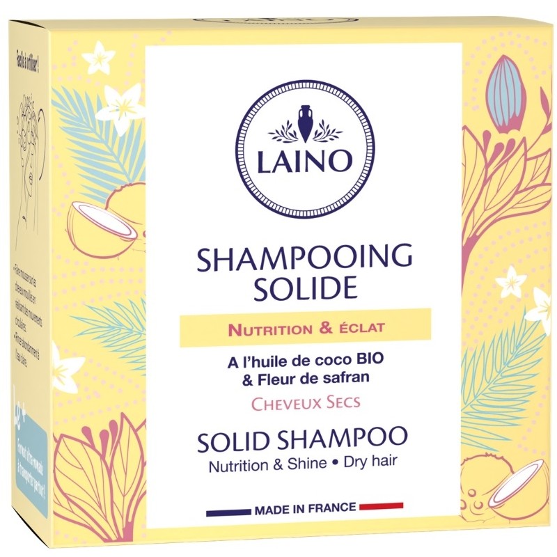 Laino Shampoing Solide Nutrition & Éclat 60g