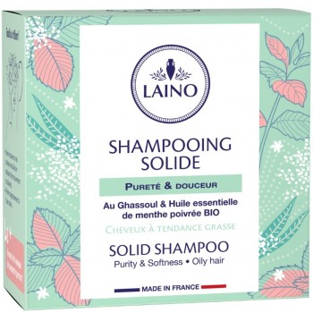 Laino Shampoing Solide Pureté & Douceur 60g