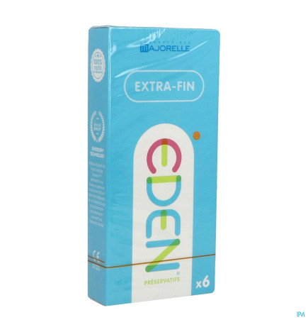 EDEN – Préservatif Extra-Fin, x6