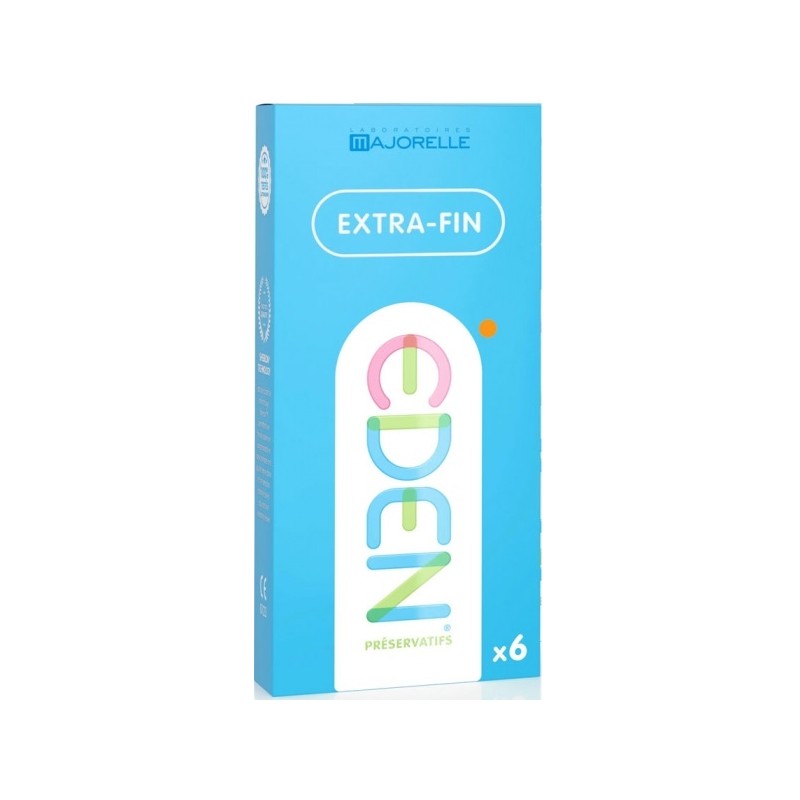 Eden Gen Préservatif Extra-fin x6