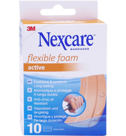 Nexcare Active pansements 10cmx6cm x10