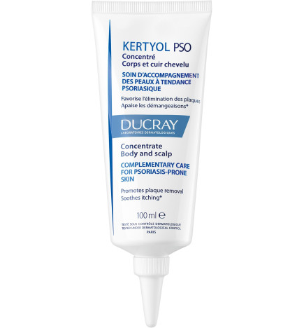 Ducray – Kertyol pso concentré anti-démangeaisons usage local, 100 ml
