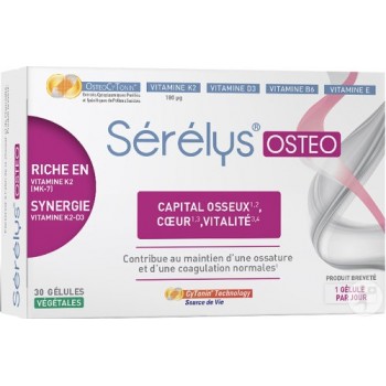 Sérélys® Osteo x30 Gélules Végétales