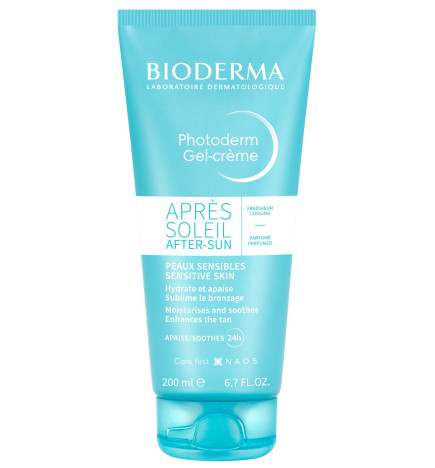 Bioderma – Photoderm, gel-crème après-soleil peaux sensibles, 200 ml