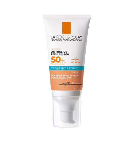 La Roche-Posay – Anthelios UVMune 400 crème teintée avec parfum SPF50+, 50 ml