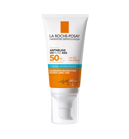 La Roche-Posay – Anthelios UVMune 400 crème sans parfum SPF50+, 50 ml