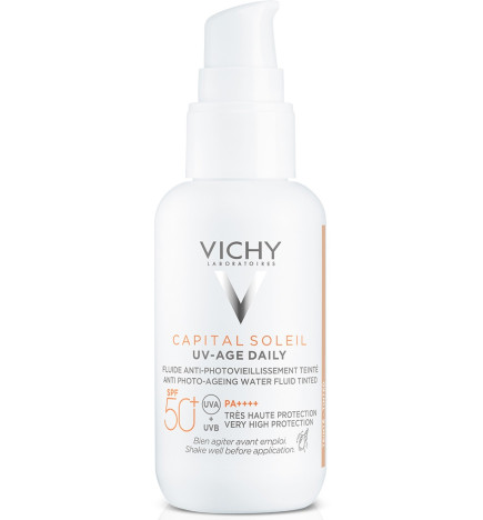 Vichy – Capital Soleil UV-Age Daily teinté SPF50+, 40 ml