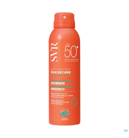 SVR – Sun Secure Lait Crépitant SPF50+, 200 ml