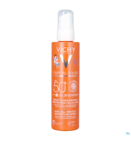 Vichy – Capital Soleil spray fluide enfants SPF50+, 200 ml